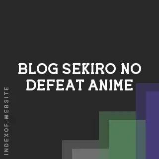 Sekiro: No Defeat Anime 2026 ? Release Date, Studio, and Everything We Know | Logo - Indexof